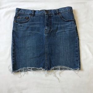 Free People Denim Skirt